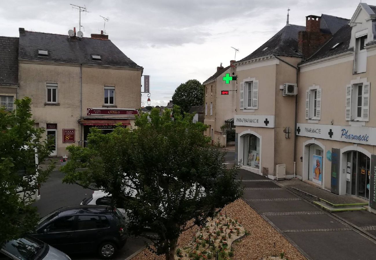 Appartement à Candé - Candé centre cuisine chambre salon Hote-Zen WIFI 