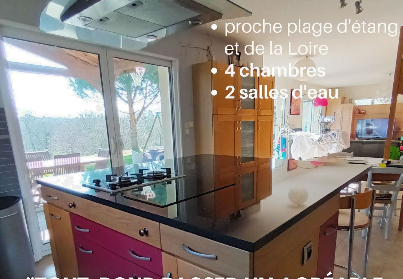 Maison à Oudon - maison famille vallée de la Loire et plage à 300m 