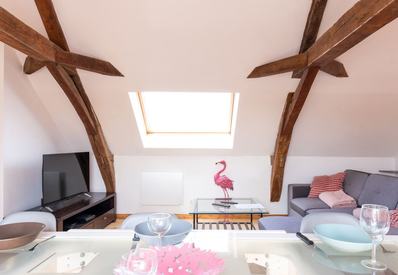 Appartement à Candé - Nid d'aigle de Candé centre Hote-Zen lumineux WIFI 