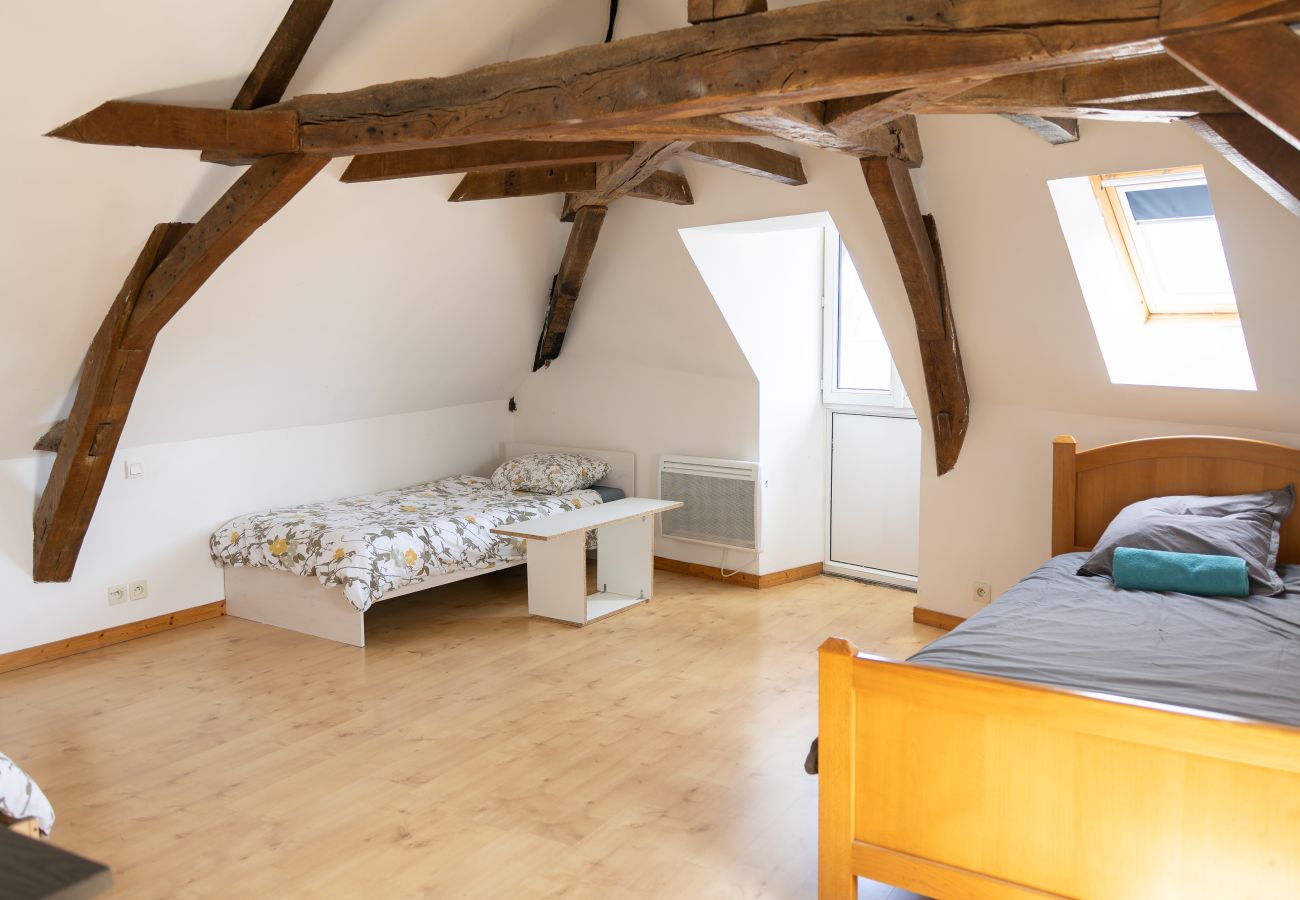 Appartement à Candé - Nid d'aigle de Candé centre Hote-Zen lumineux WIFI 