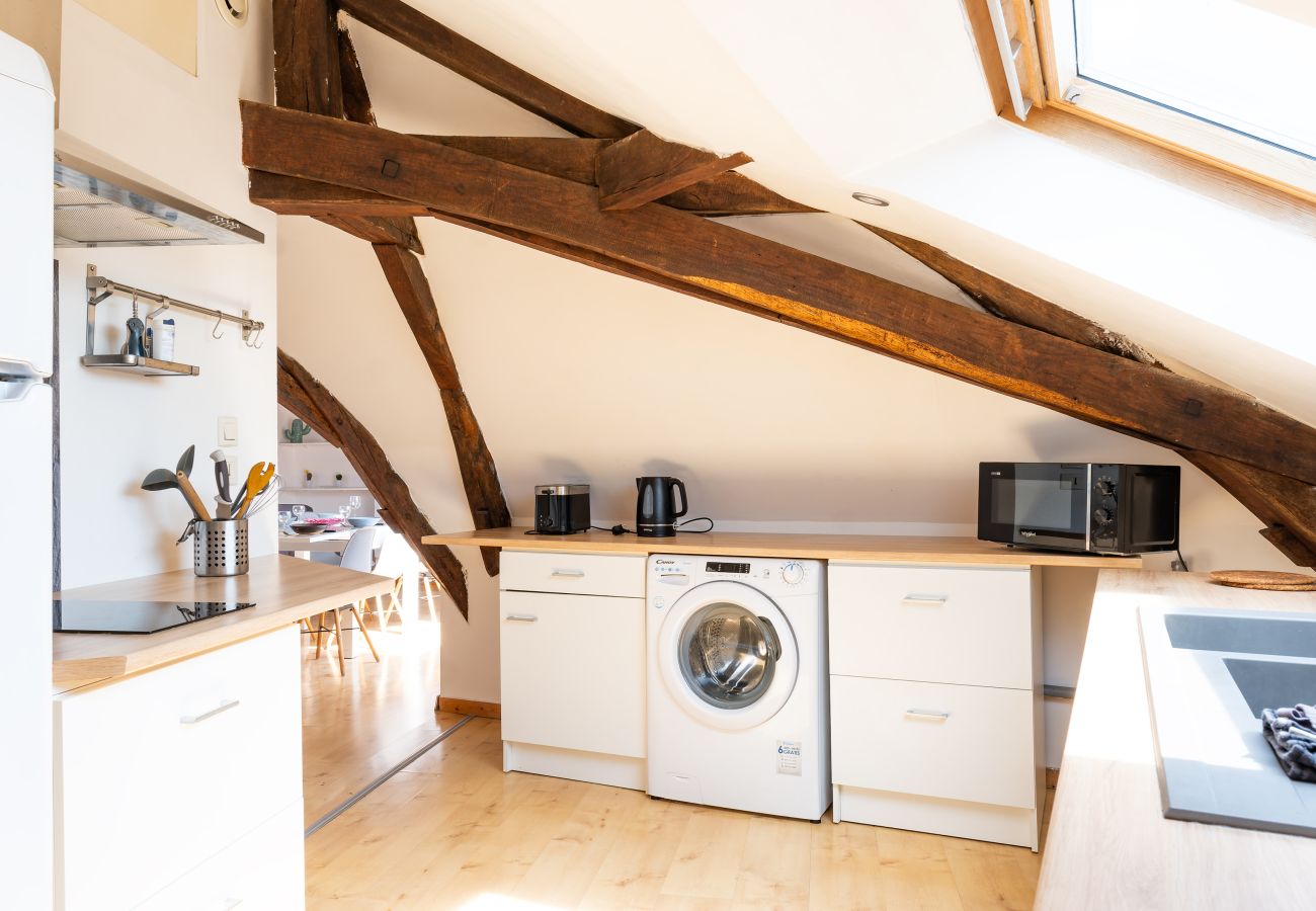 Appartement à Candé - Nid d'aigle de Candé centre Hote-Zen lumineux WIFI 