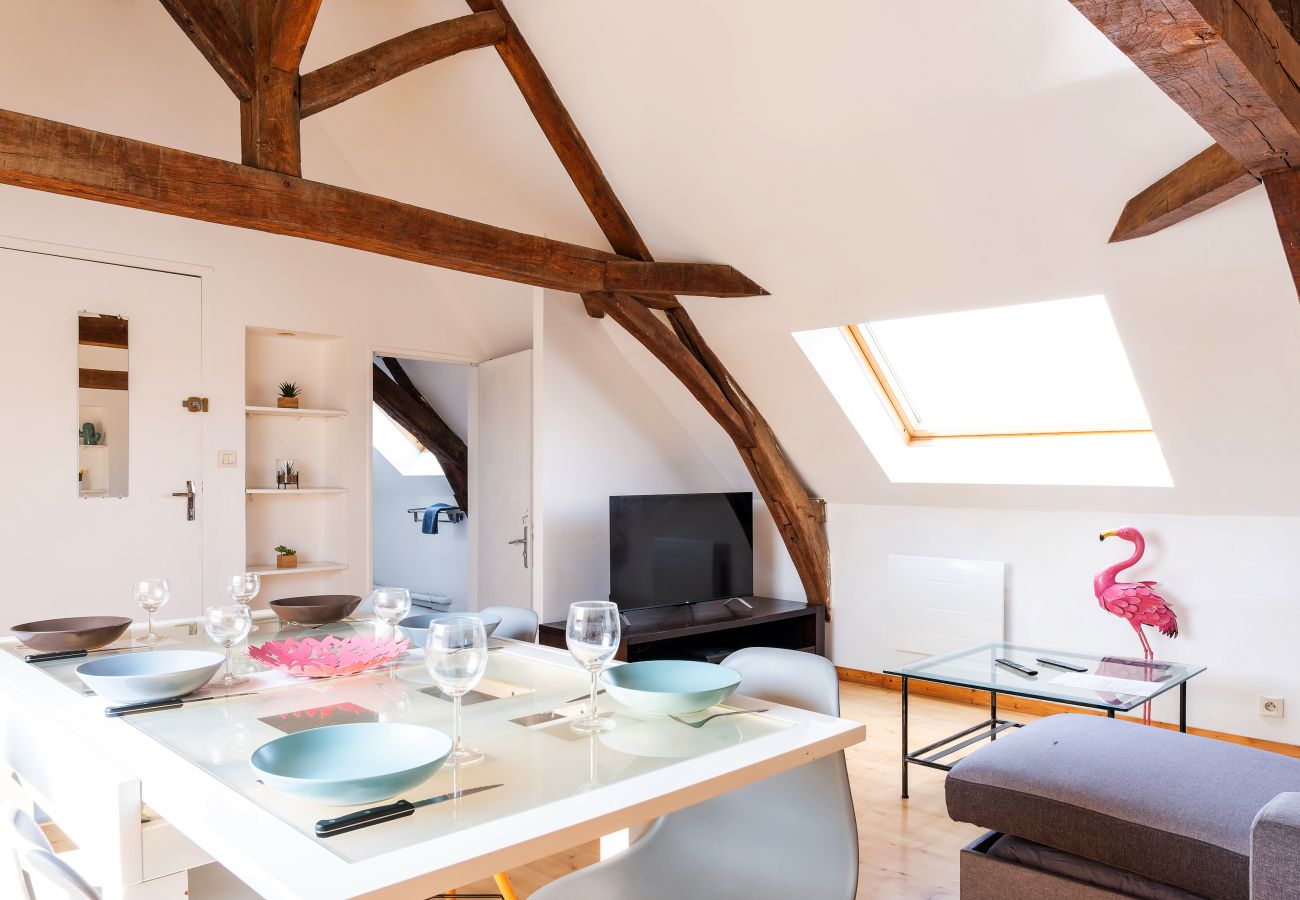 Appartement à Candé - Nid d'aigle de Candé centre Hote-Zen lumineux WIFI 