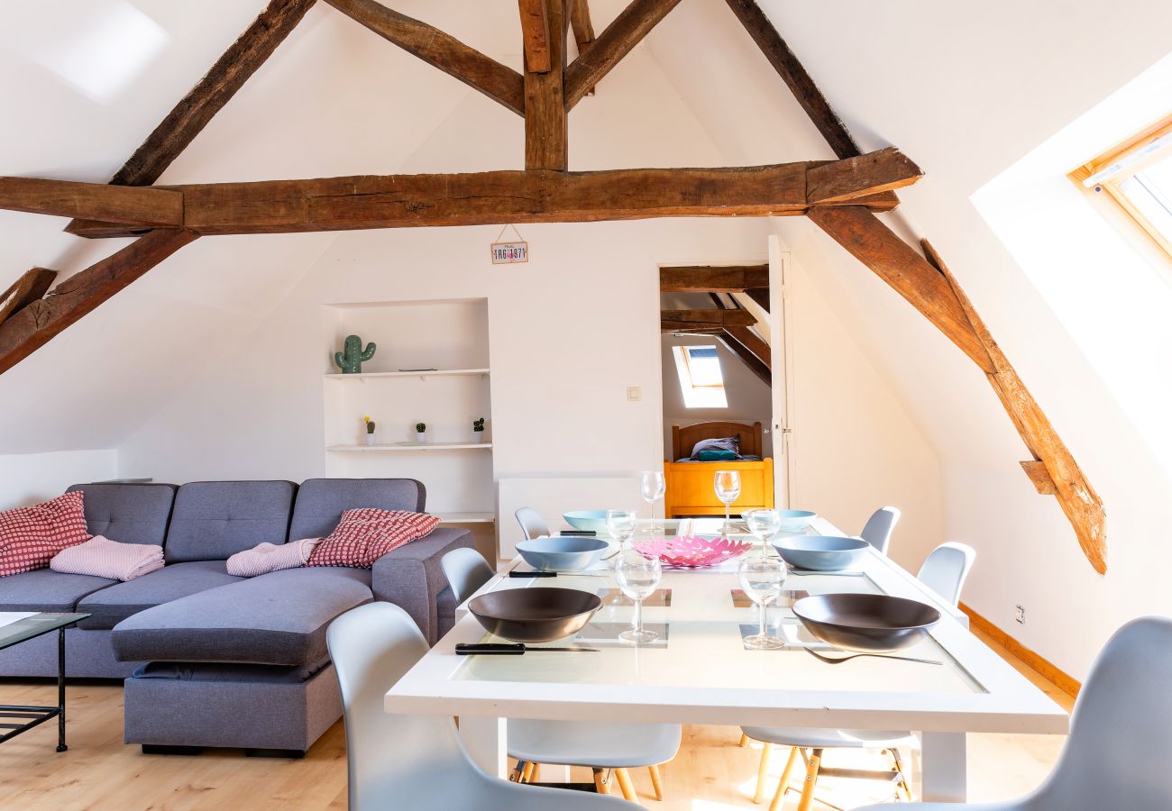 Appartement à Candé - Nid d'aigle de Candé centre Hote-Zen lumineux WIFI 