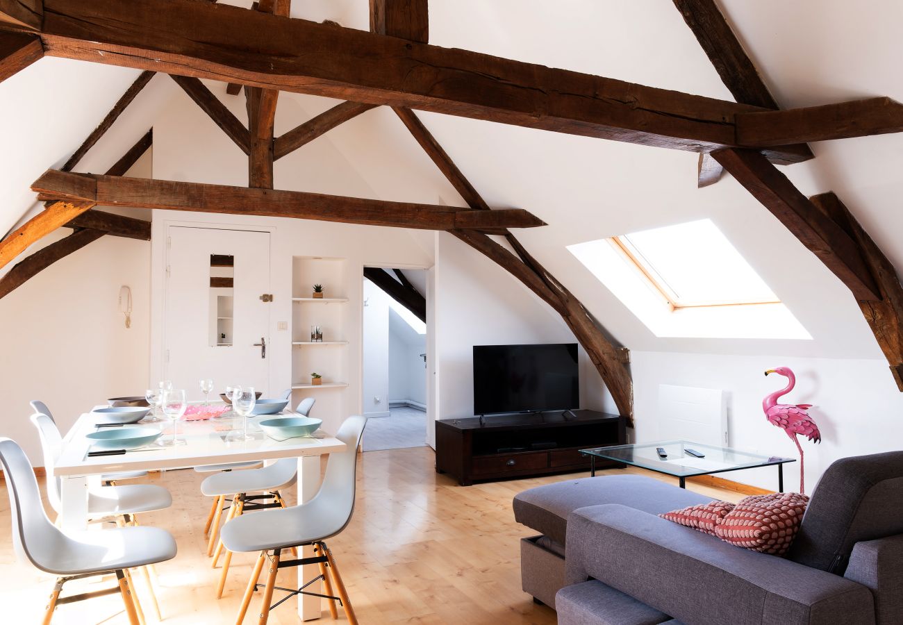 Appartement à Candé - Nid d'aigle de Candé centre Hote-Zen lumineux WIFI 