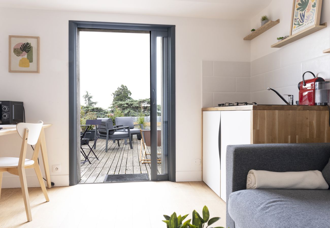 Appartement à Ancenis - T2 avec terrasse vue dégagée vallée de la Loire